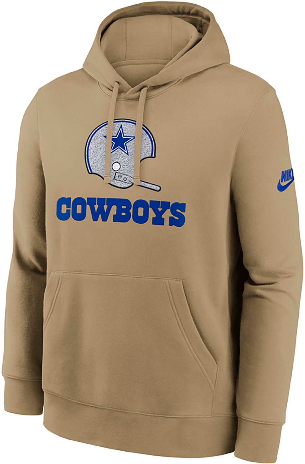 Nike Men's Dallas Cowboys Rewind Club Long Sleeve Hoodie - view number 2
