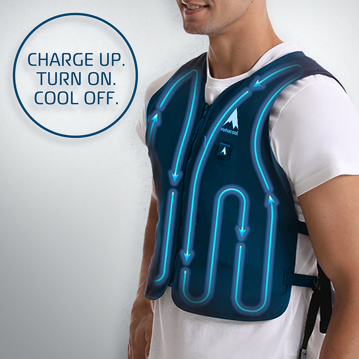 Circulatory Cooling Vest with 5V Battery - view number 4