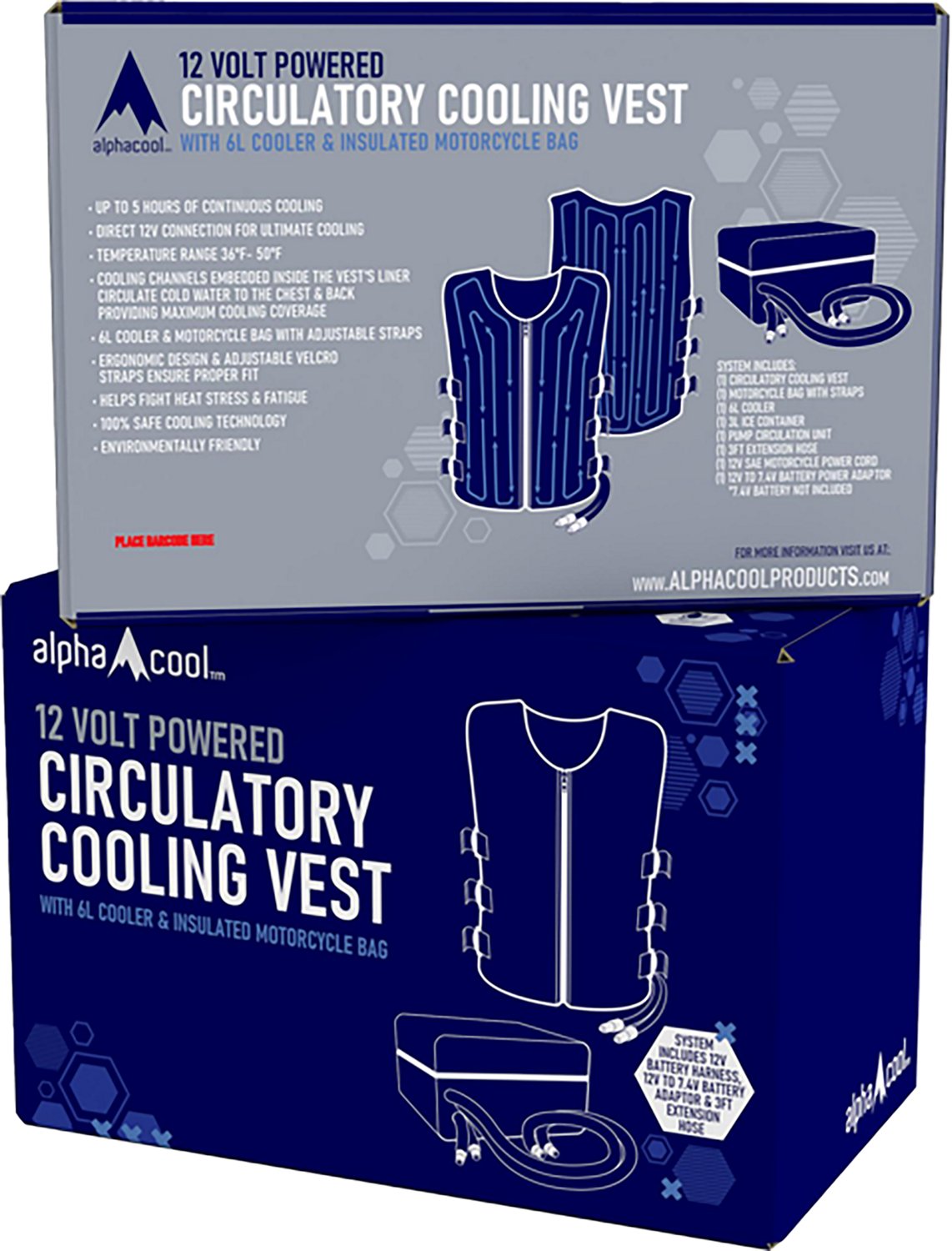 AlphaCool Motorcycle Circulatory Cooling Vest System with 12V Adapter - view number 5