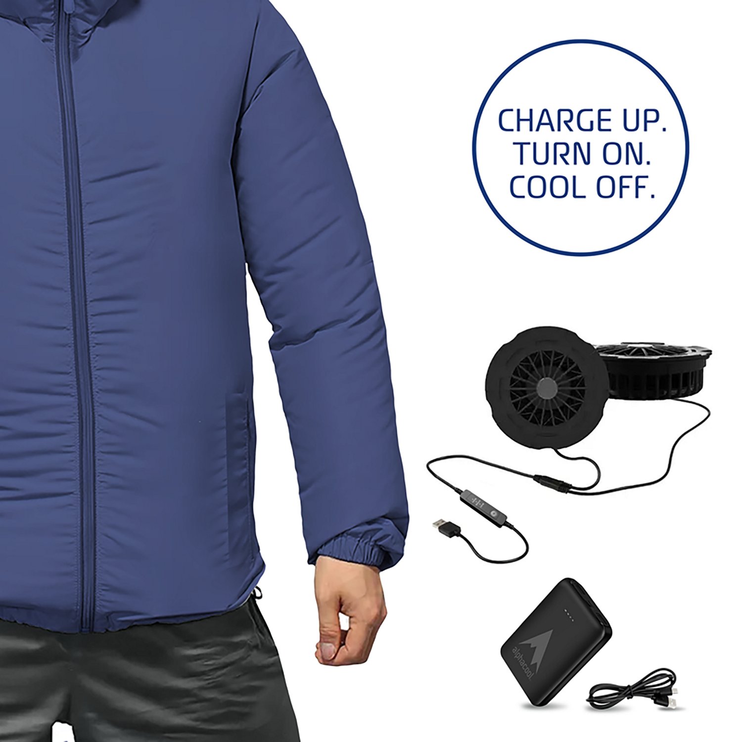 AlphaCool AirJacket Cooling Fan Jacket - view number 5