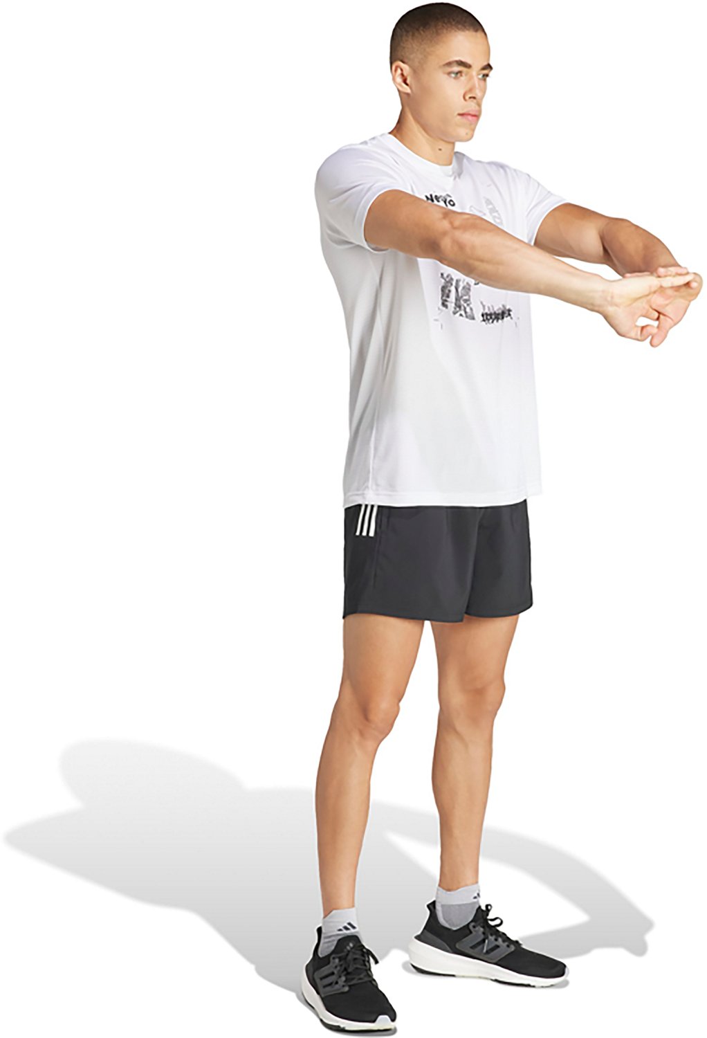 adidas Men's Own The Run Shorts 11 in. - view number 4