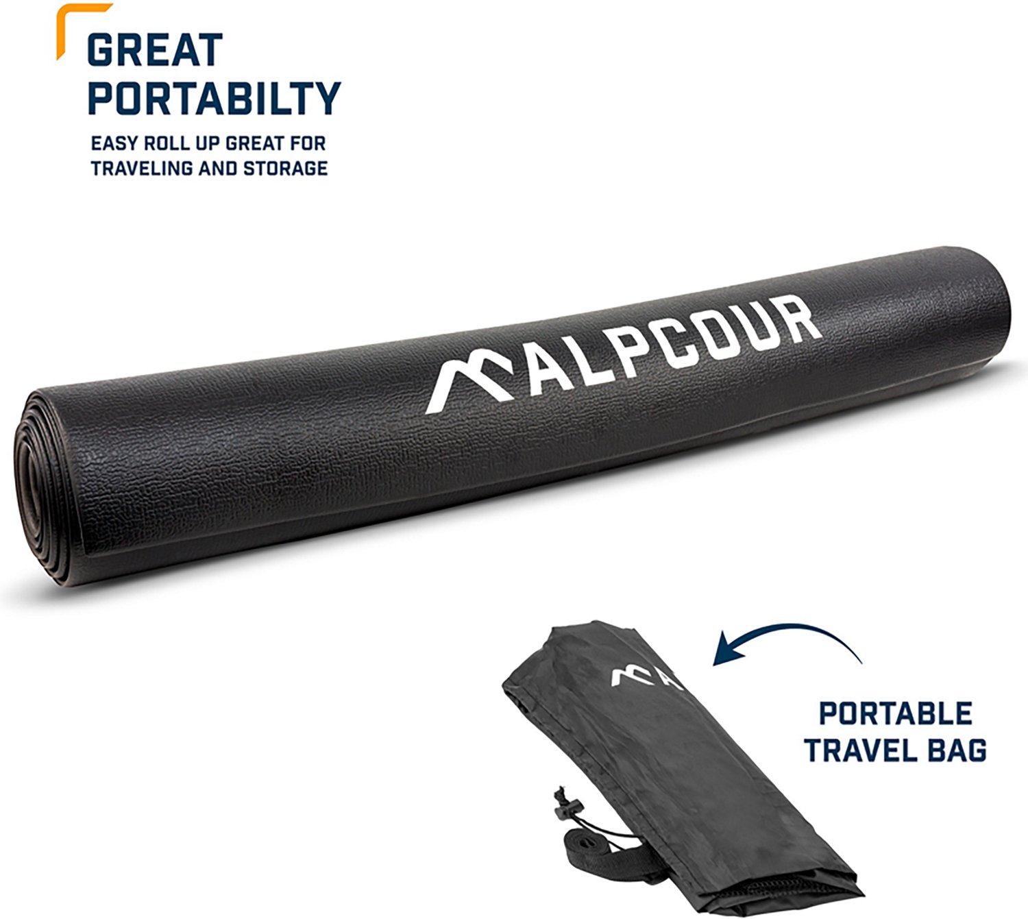 Alpcour 36 x 78 in. Bike Trainer Mat - view number 7