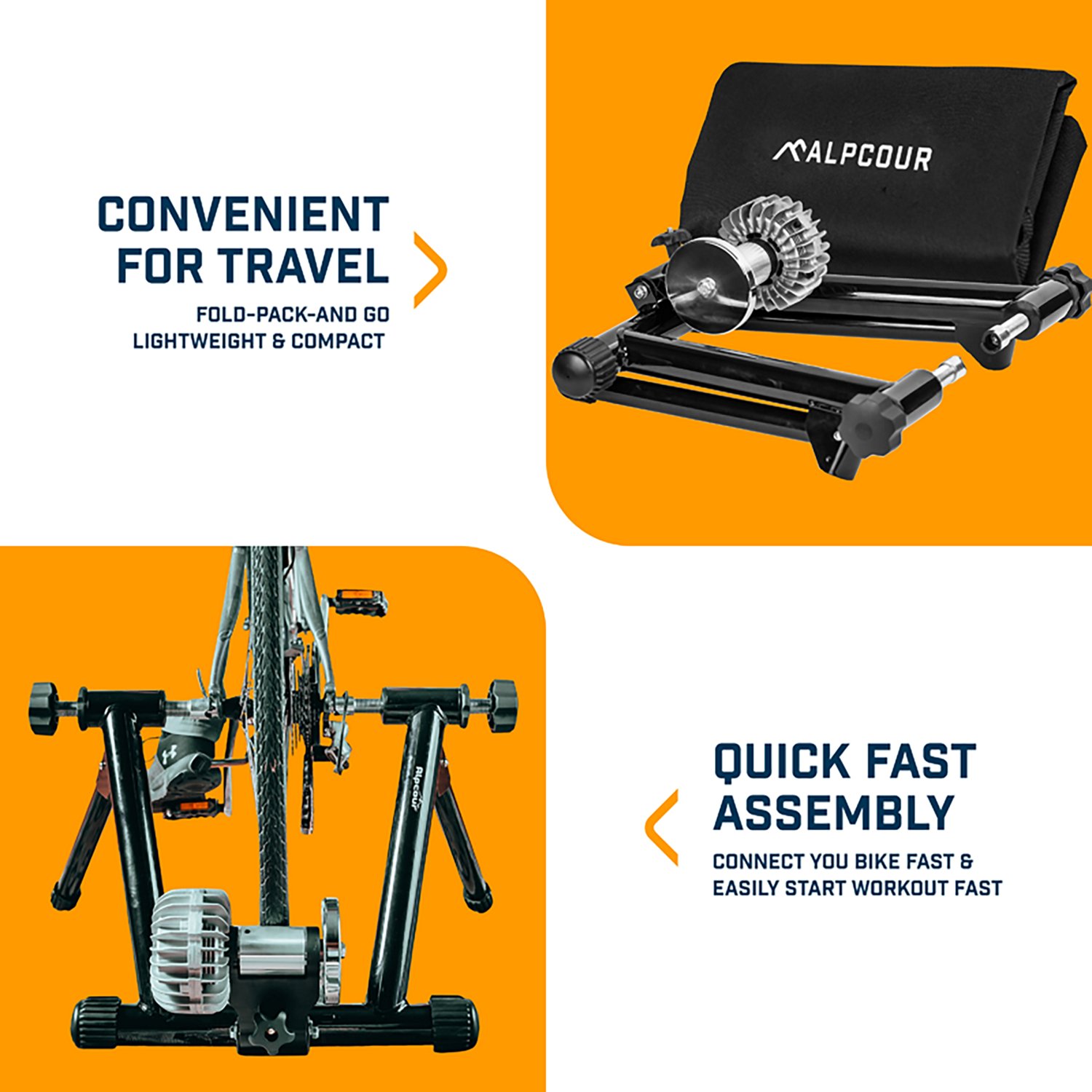 Alpcour Bike Trainer Stand - view number 4