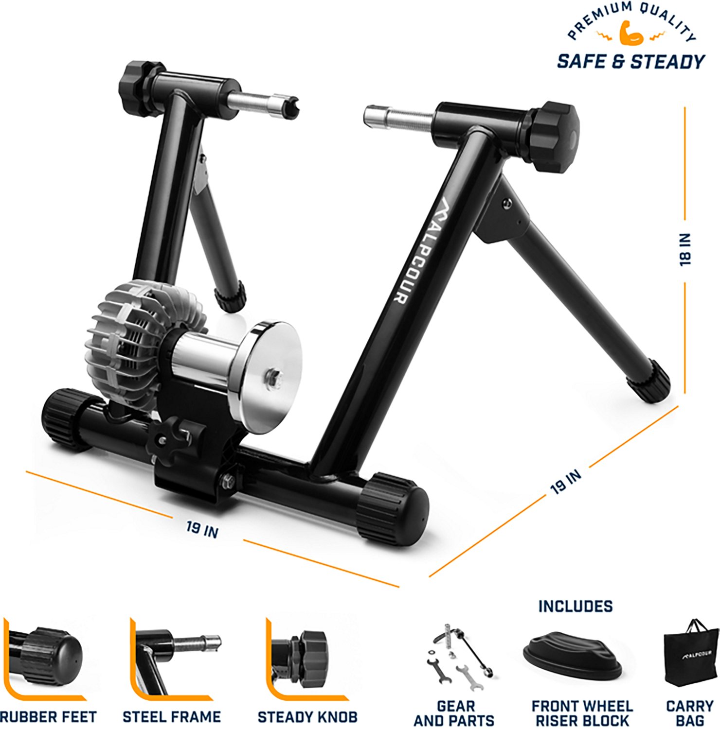Alpcour Bike Trainer Stand - view number 6