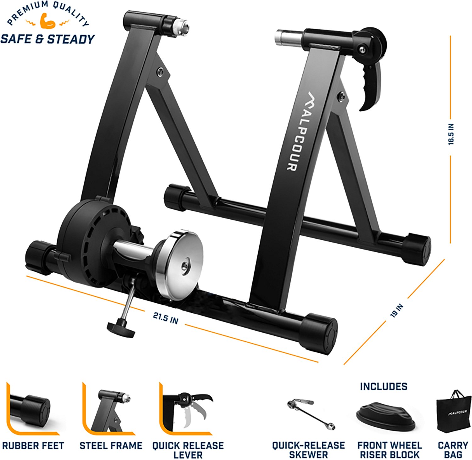 Alpcour Bike Trainer Stand - view number 6