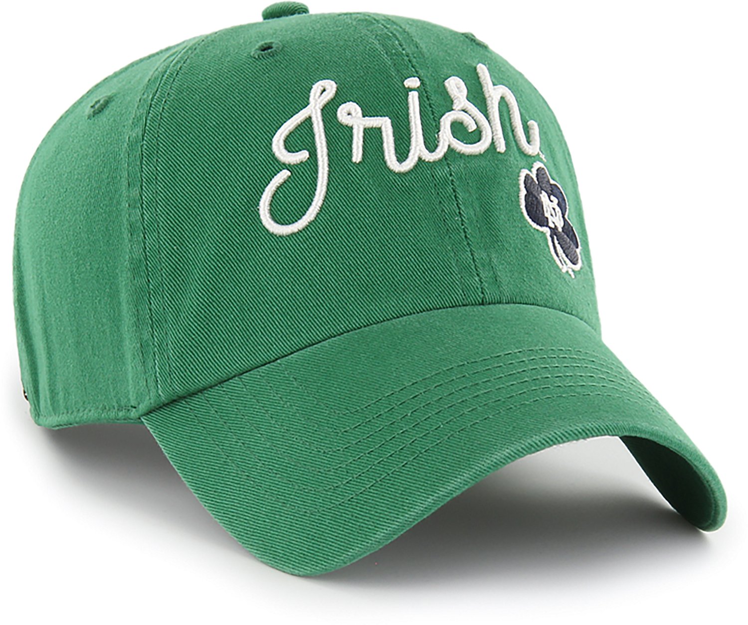 47 Brands Women's University of Notre Dame Fighting Irish Script Millie Clean Up Cap - view number 2