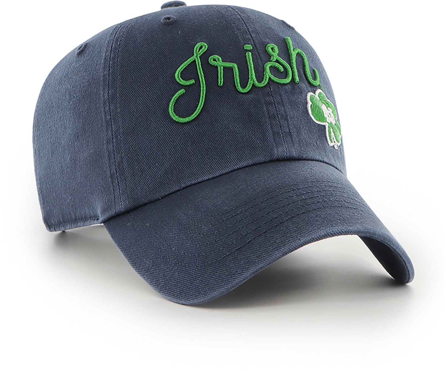 47 Brands Women's University of Notre Dame Fighting Irish Script Millie Clean Up Cap - view number 2