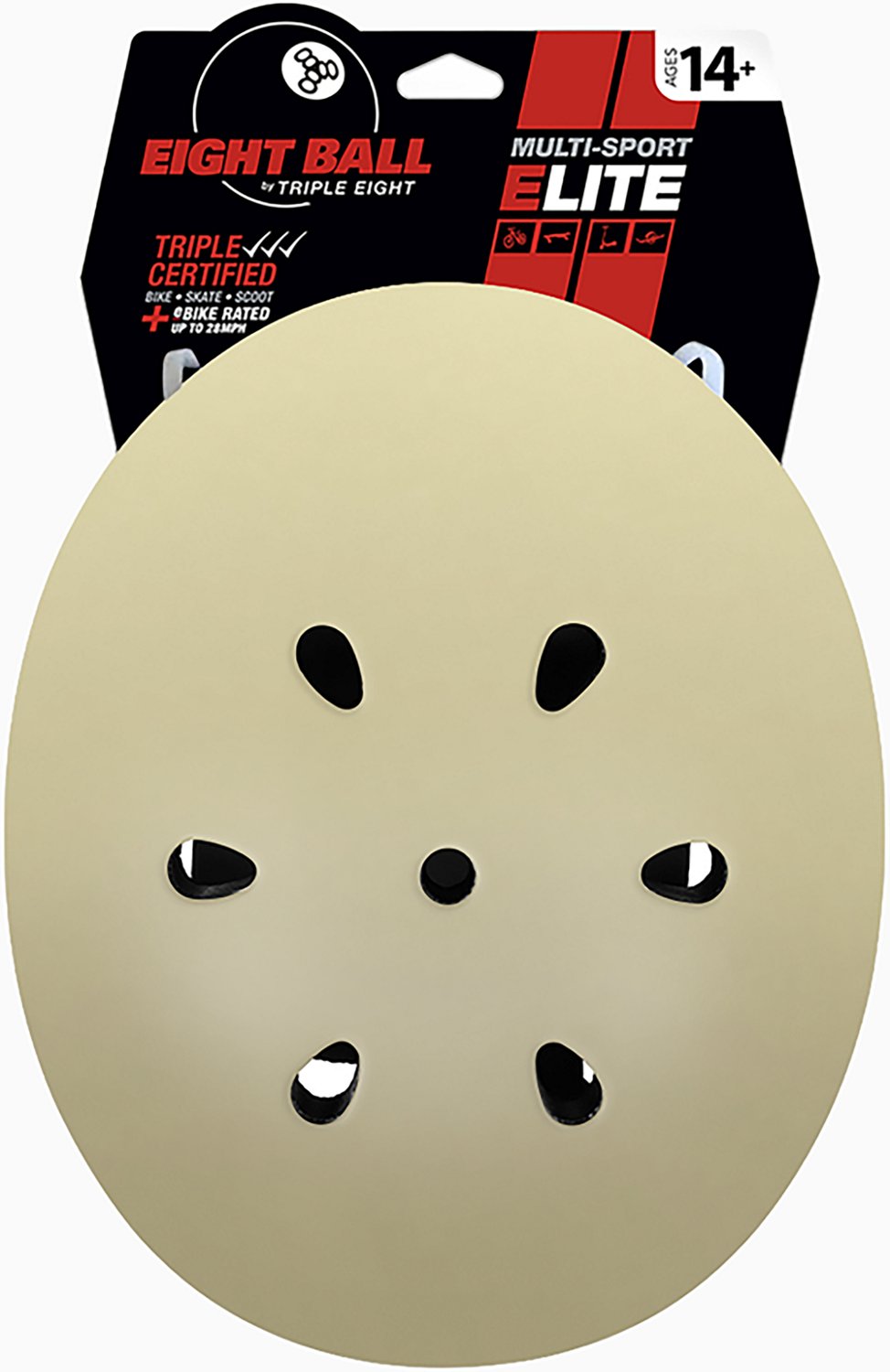 Triple Eight Eight Ball E-Lite Helmet - view number 4