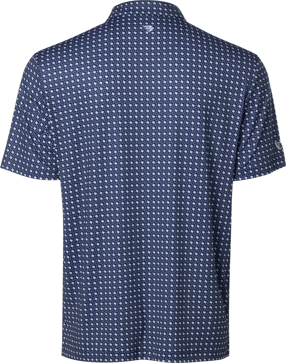 BURLEBO Men's Texas Pride Performance Polo Shirt - view number 2