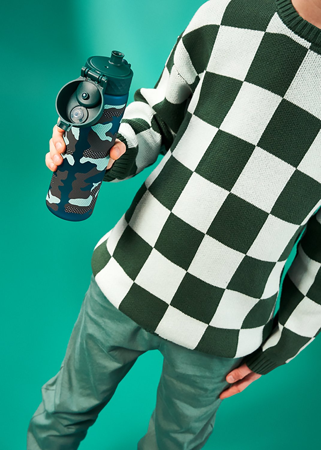 Ion8 Leakproof 17 oz Slim Water Bottle with Flip Sip Lid - view number 6