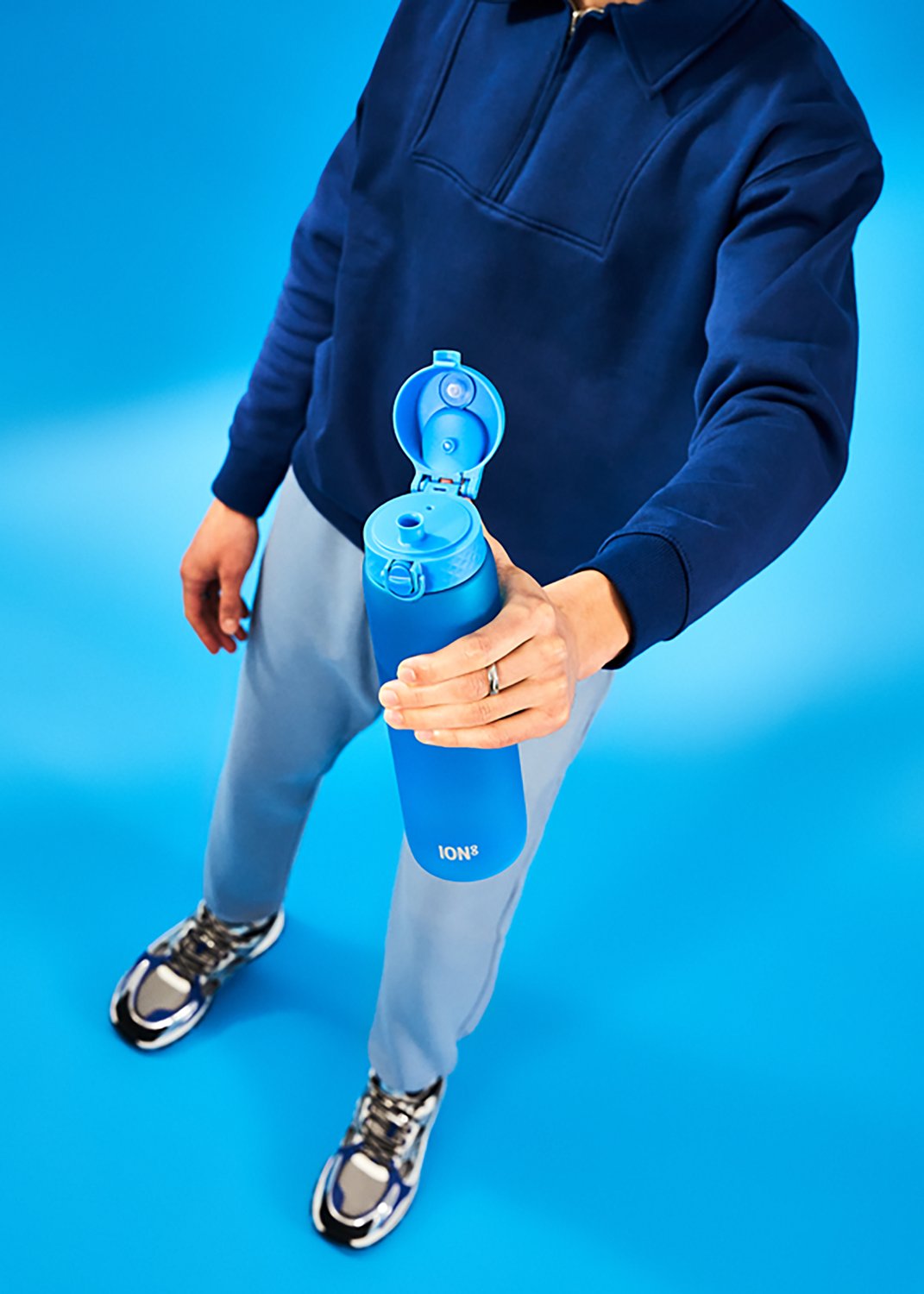 Ion8 Leakproof 40 oz Water Bottle with Flip Sip Lid - view number 6