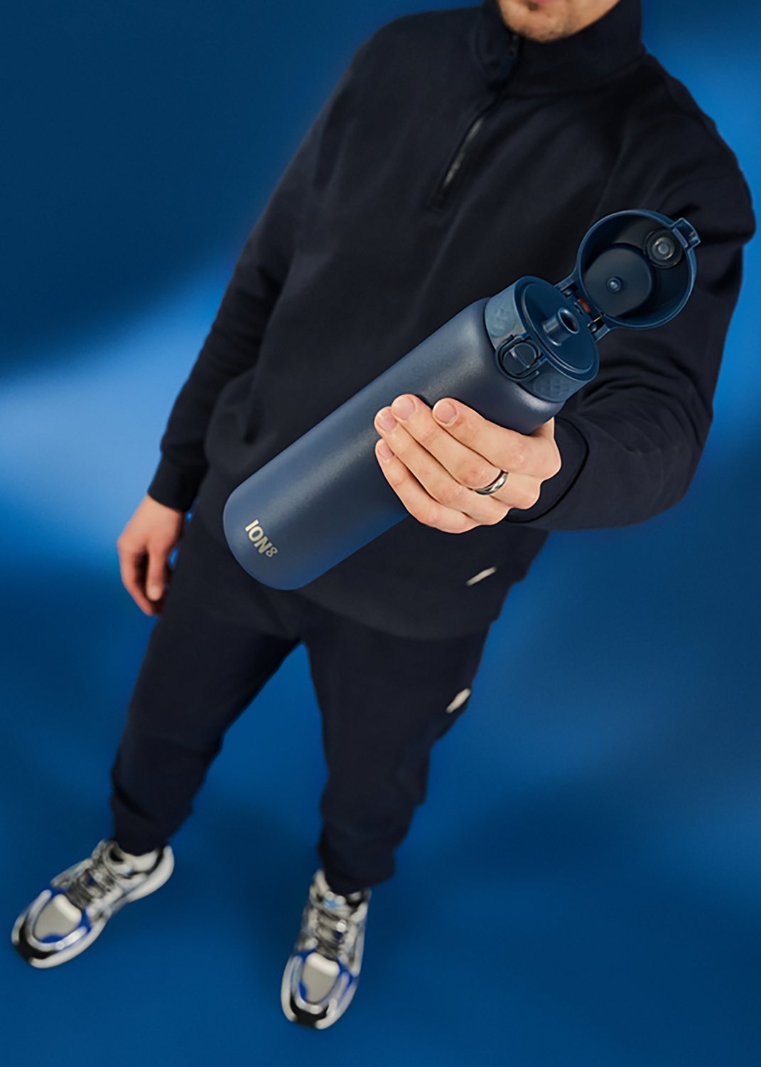 Ion8 Leakproof 34 oz Water Bottle with Flip Sip Lid - view number 5