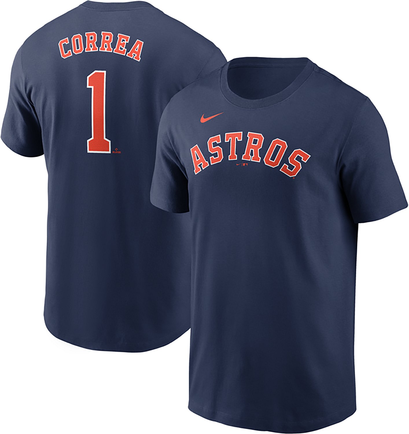 Nike Men's Astros Correa Fuse Home N&N T-shirt