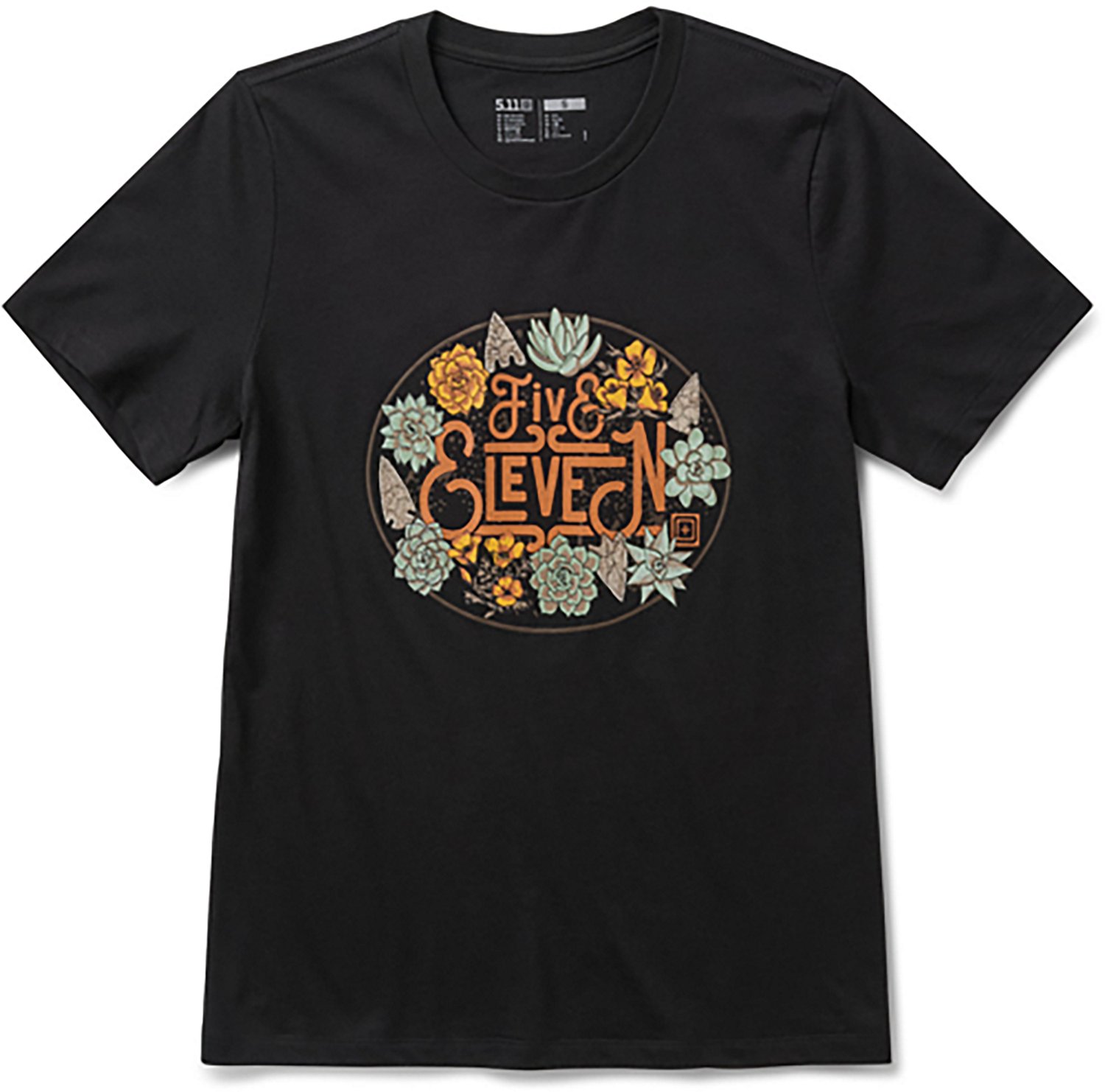 5.11 Tactical Women's Desert Floor Short Sleeve Graphic T-shirt - view number 2