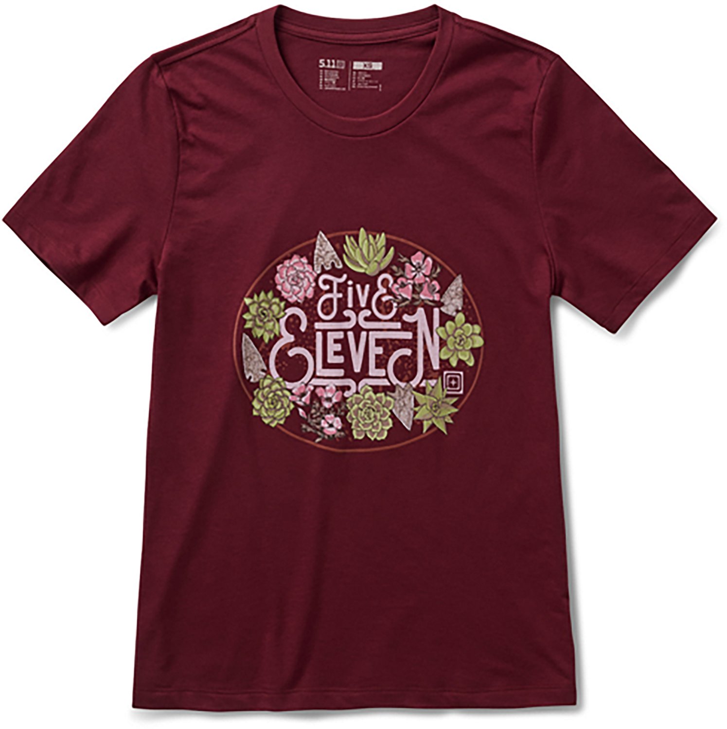 5.11 Tactical Women's Desert Floor Short Sleeve Graphic T-shirt - view number 2