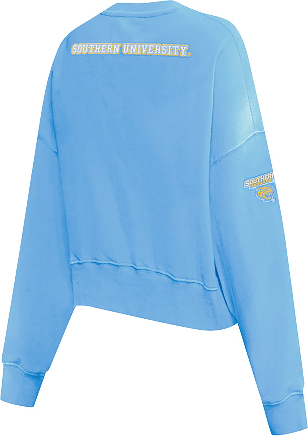 Pro Standard Women's Southern University Jaguars School Arch Crew Fleece - view number 4