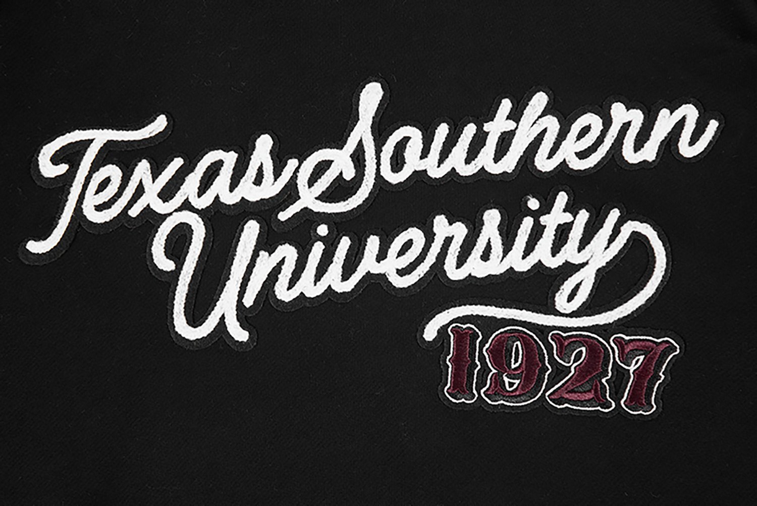 Pro Standard Men's Texas Southern Tigers Vintage Varsity Fleece Hoodie - view number 5
