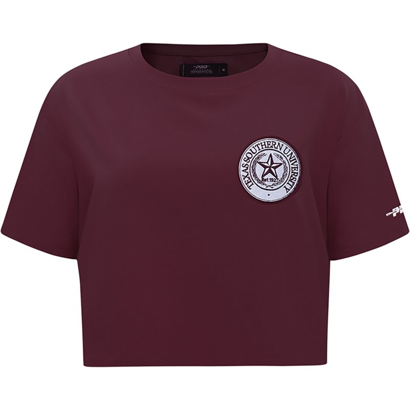 Pro Standard Women's Texas Southern Homecoming Midriff T-Shirt-image