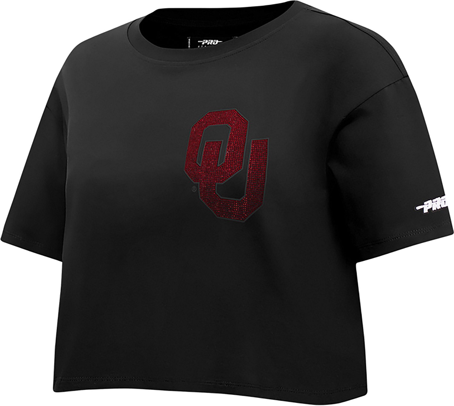 Pro Standard Women's Oklahoma Sooners Jewels Boxy Short Sleeve T-shirt - view number 2