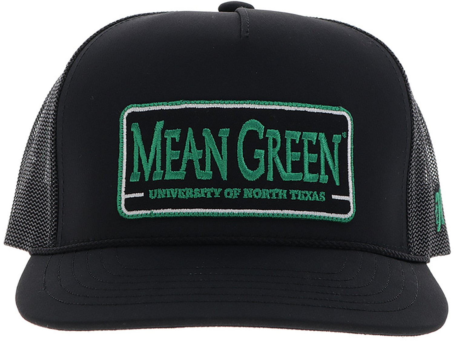 Hooey Men's North Texas Mean Green Patch Structured Cap - view number 2