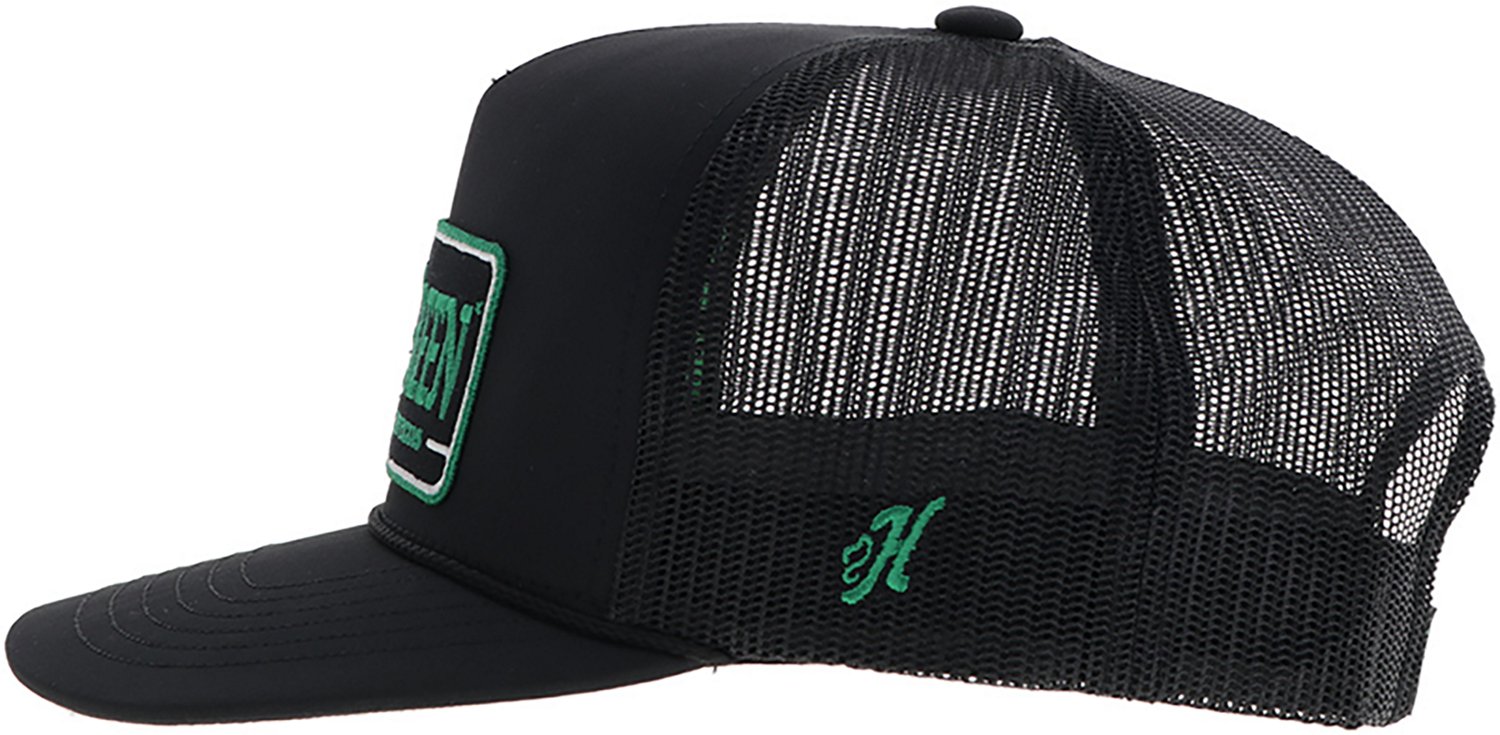 Hooey Men's North Texas Mean Green Patch Structured Cap - view number 3