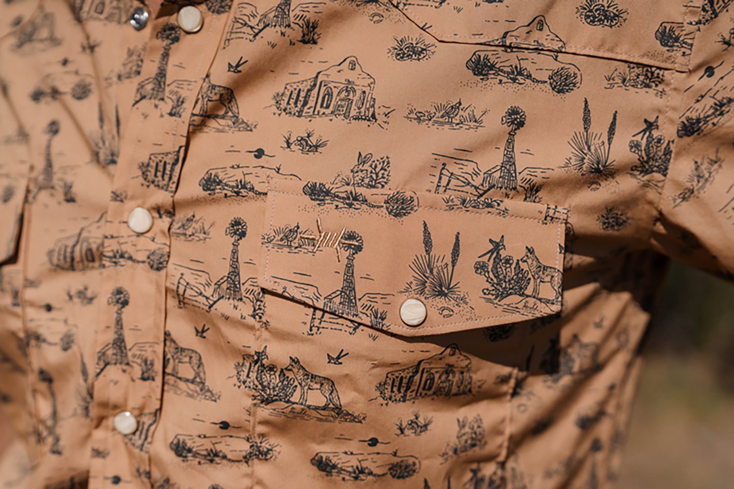 Texas Standard Men's Ranger Pearl Snap Short Sleeve Shirt - view number 3