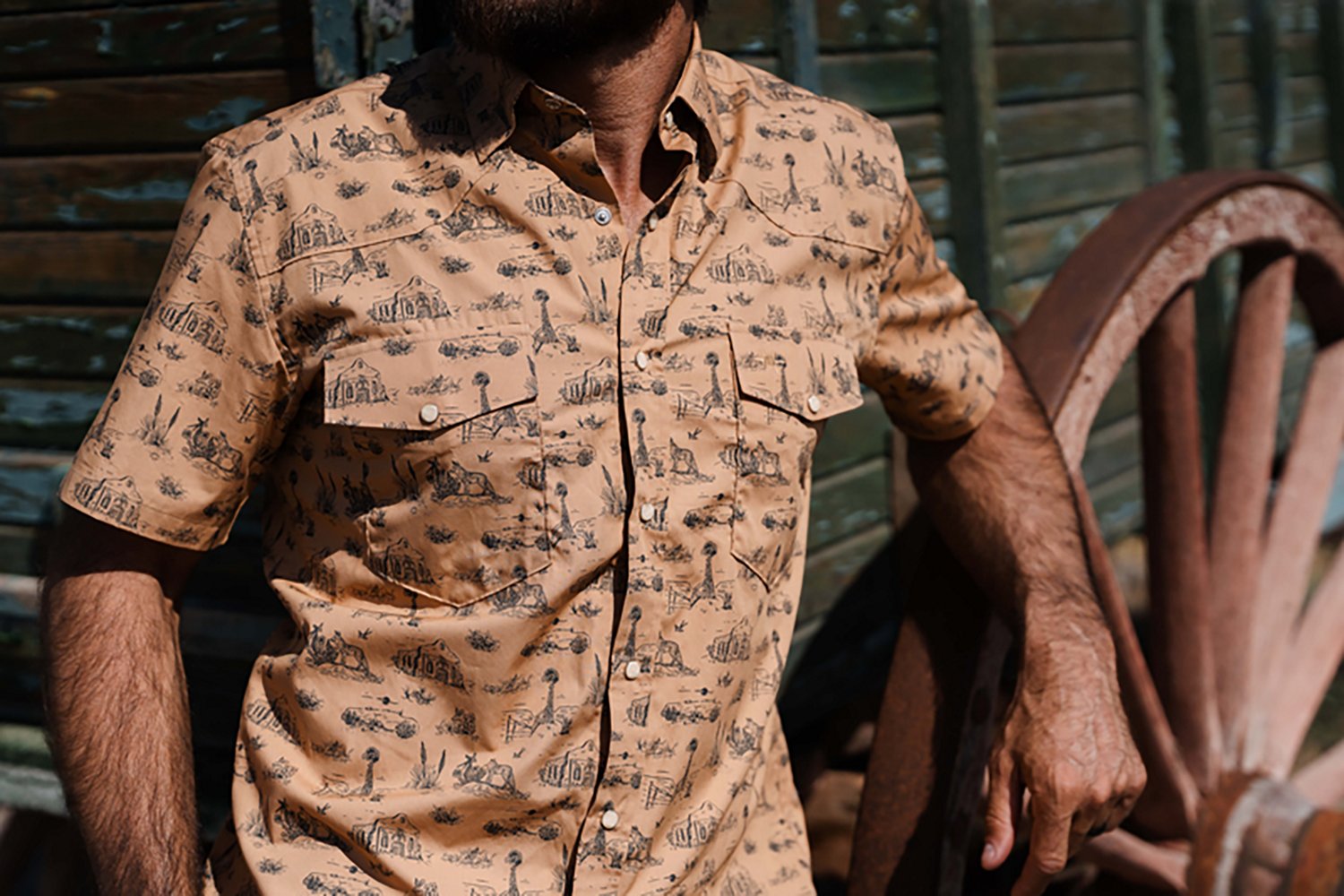 Texas Standard Men's Ranger Pearl Snap Short Sleeve Shirt - view number 4