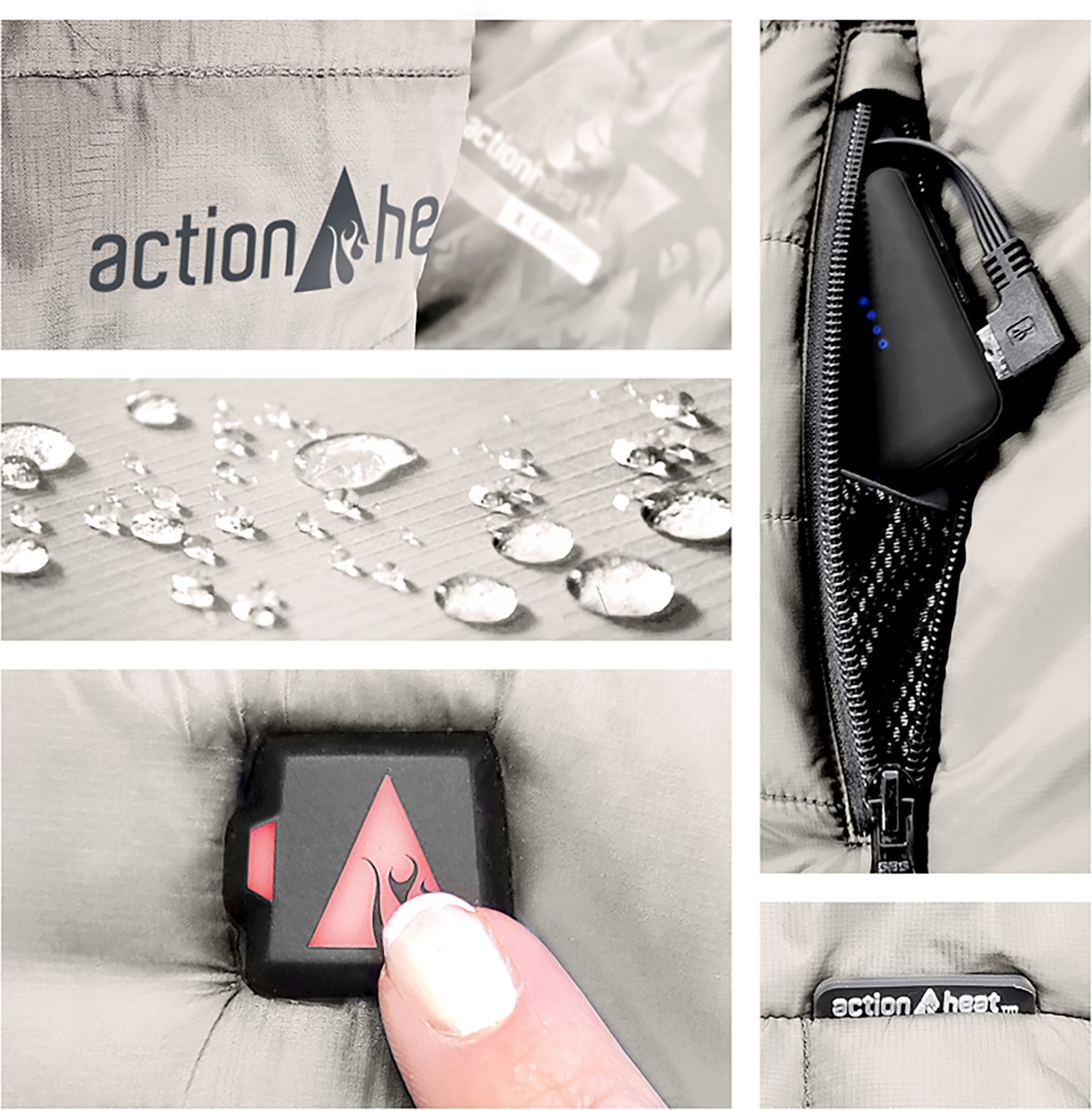 ActionHeat Women's Bills 5V Long Puffer Battery Heated Jacket - view number 6