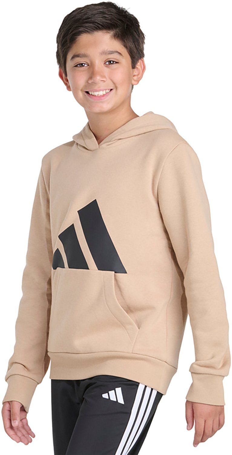 adidas Boys' Big Logo Fleece Pullover Hoodie - view number 3