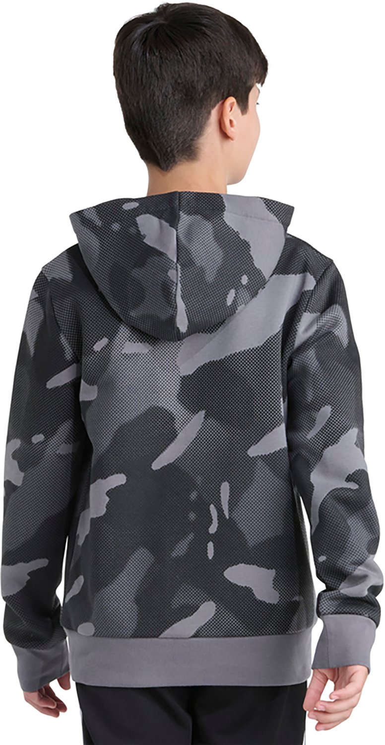 adidas Boys' Halftone Camo Printed Fleece Pullover Hoodie - view number 2