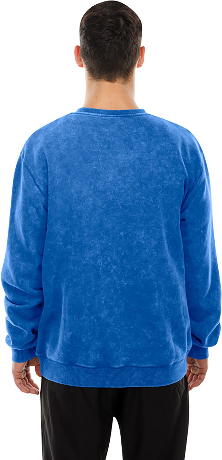 New Era Men's OKC Thunder Enzyme Washed Fleece Long Sleeve Crew Neck Sweatshirt - view number 2