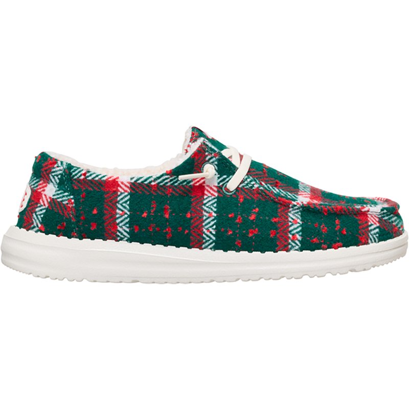 Heydude Women's Wendy Confetti Plaid Cozy Shoes-image