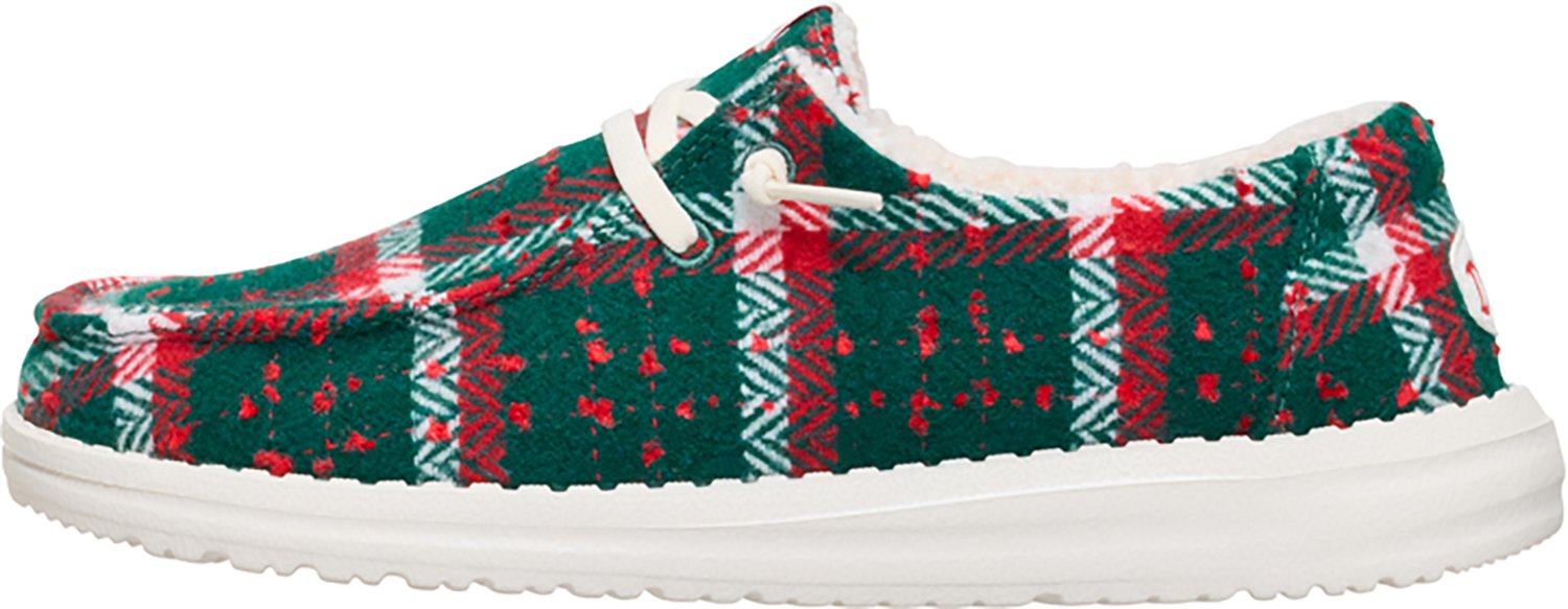 HEYDUDE Women's Wendy Confetti Plaid Cozy Shoes - view number 2