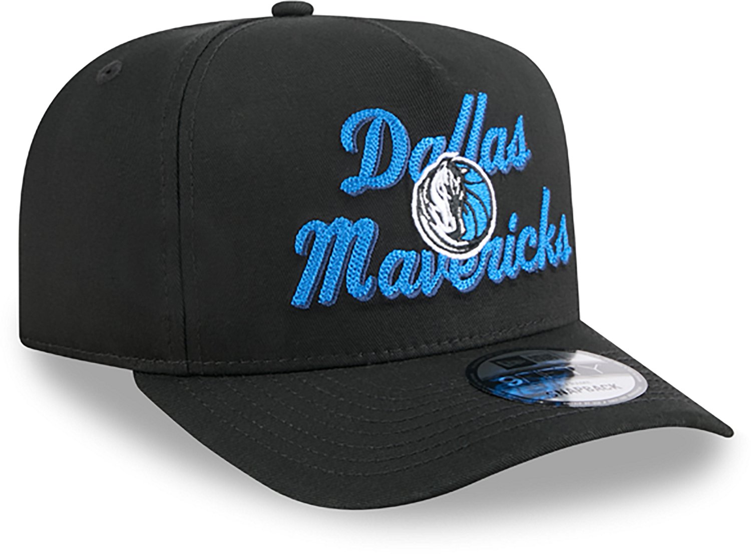 New Era Adults' Dallas Mavericks 9FIFTY Chainstitch Cap - view number 3