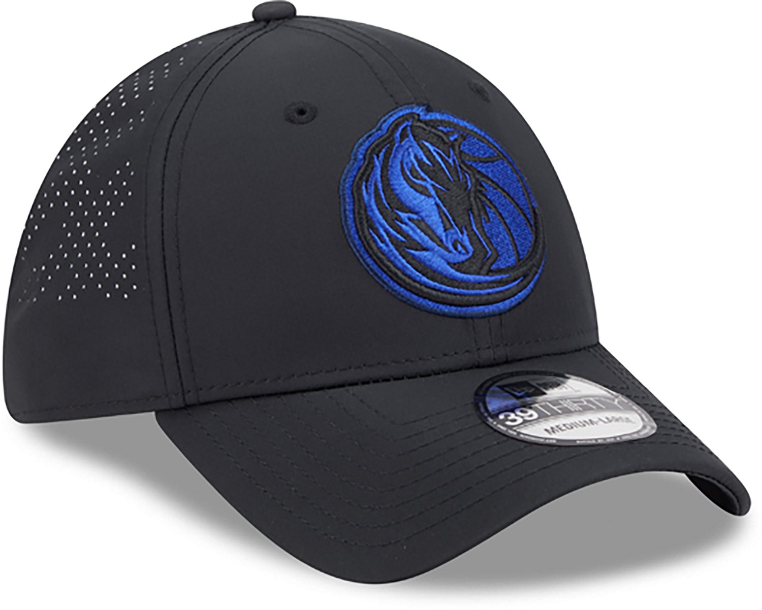 New Era Men's Mavericks Night Black 39THIRTY Cap - view number 3