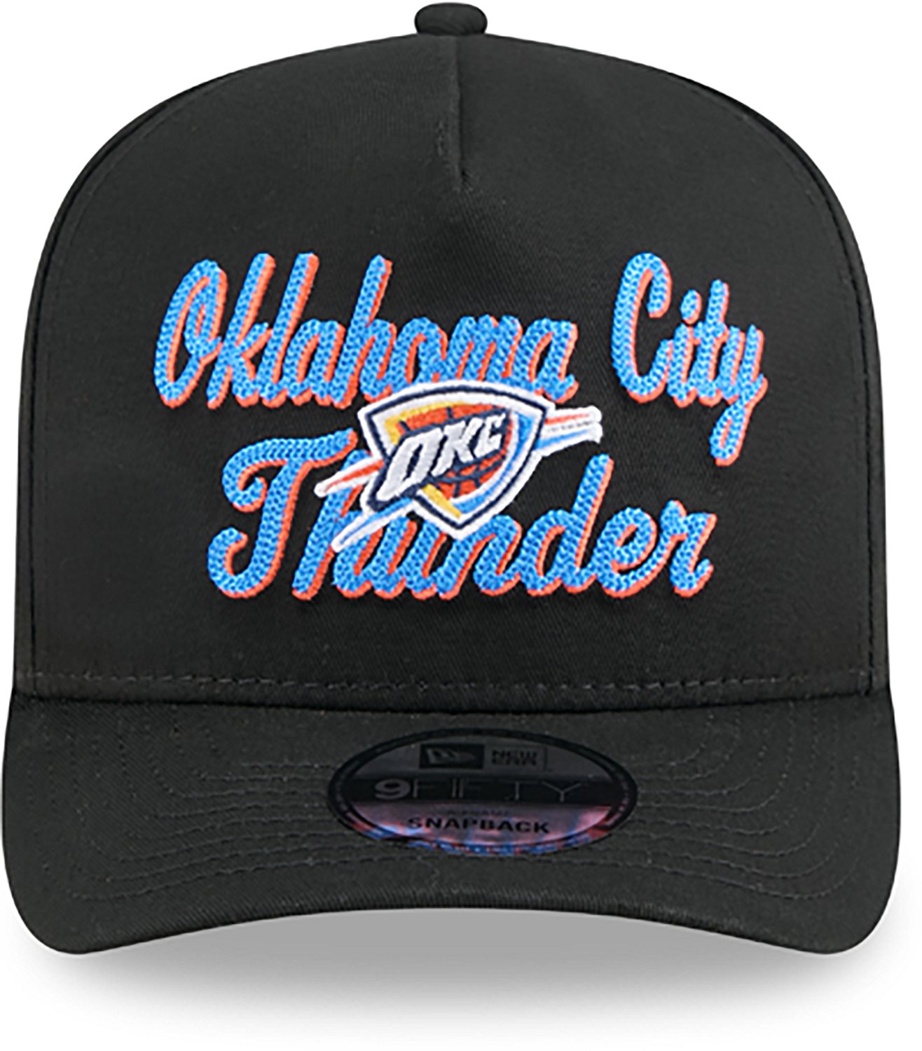 New Era Adults' Oklahoma City Thunder 9FIFTY Chainstitch Cap - view number 2