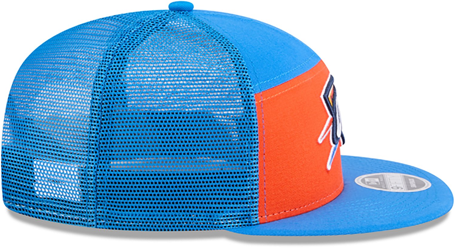 New Era Men's Oklahoma City Thunder Outdoor 9FIFTY Split Cap - view number 5