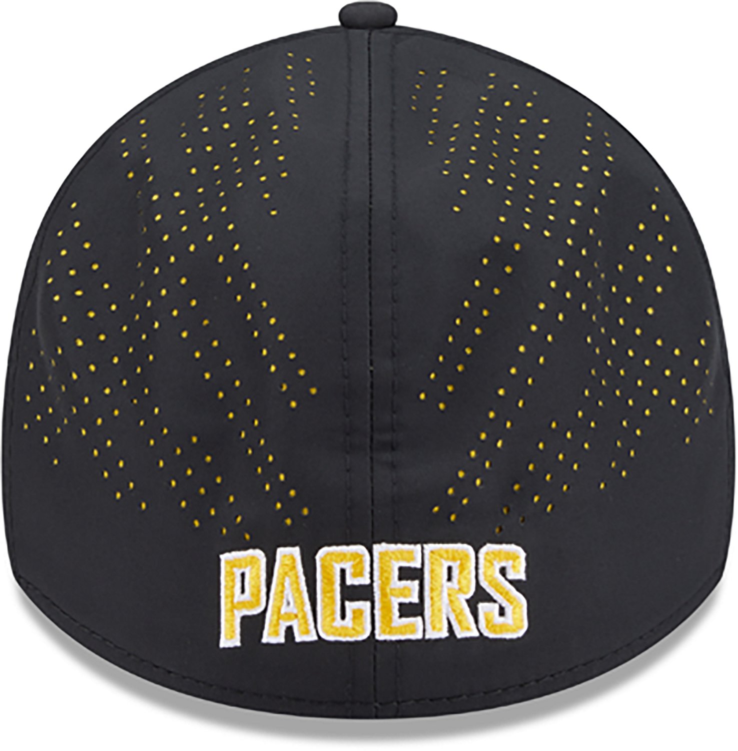 New Era Adults' Indiana Pacers 39THIRTY Night Black Cap - view number 6