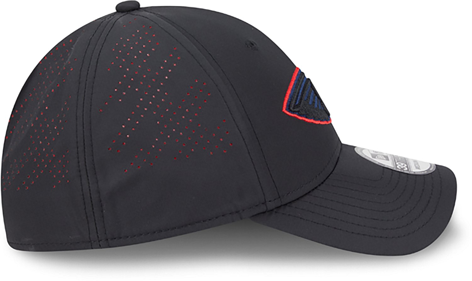New Era Men's Pelicans Night Black 39THIRTY Cap - view number 5