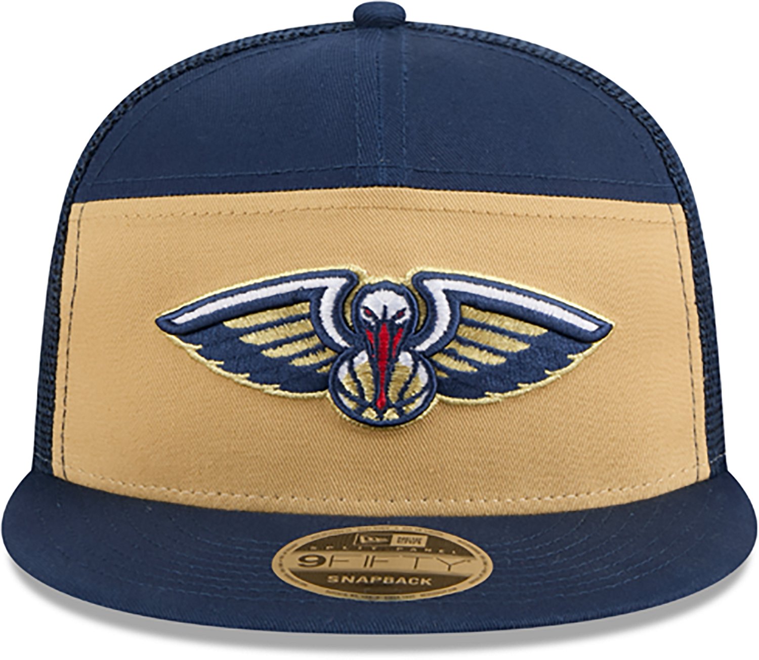 New Era Men's New Orleans Pelicans Outdoor 9FIFTY Split Cap                                                                      - view number 2