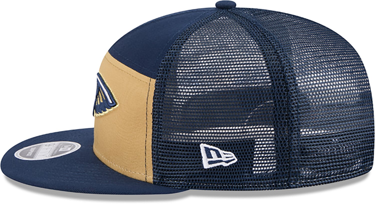 New Era Men's New Orleans Pelicans Outdoor 9FIFTY Split Cap                                                                      - view number 4