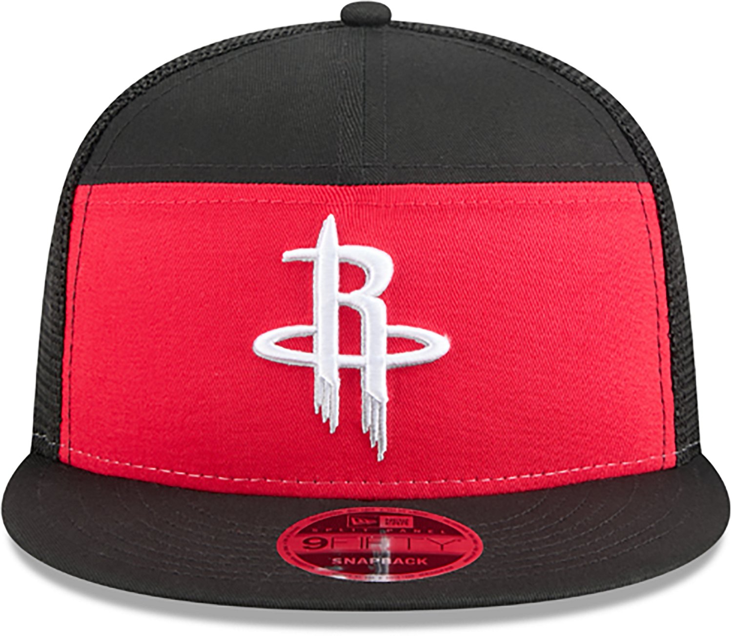 New Era Men's Houston Rockets Outdoor 9FIFTY Split Cap - view number 2