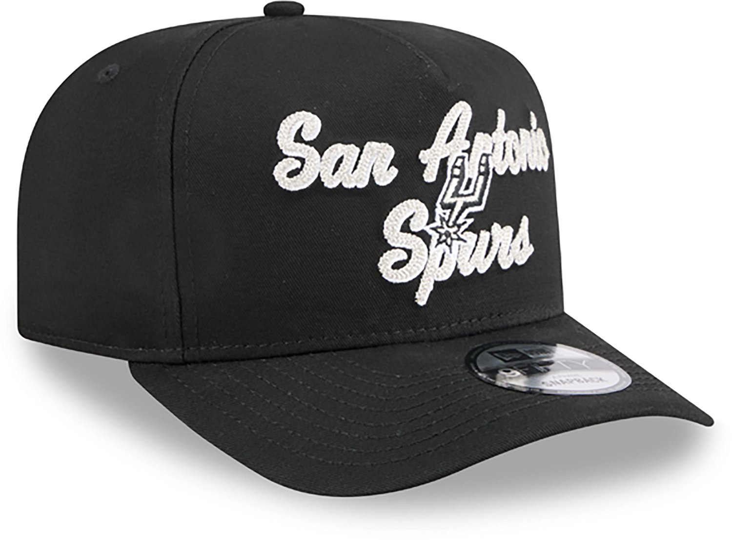 New Era Adults' San Antonio Spurs 9FIFTY Chainstitch Cap - view number 3