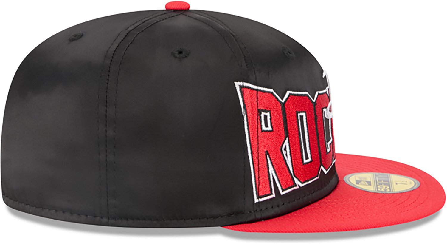 New Era Men's Rockets Satin Red 59FIFTY Cap - view number 5