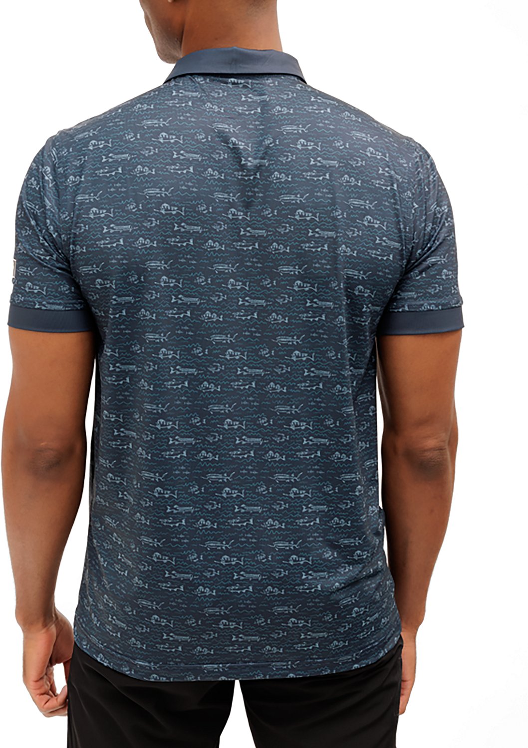 Waggle Men's Fish Finder Polo Shirt - view number 2