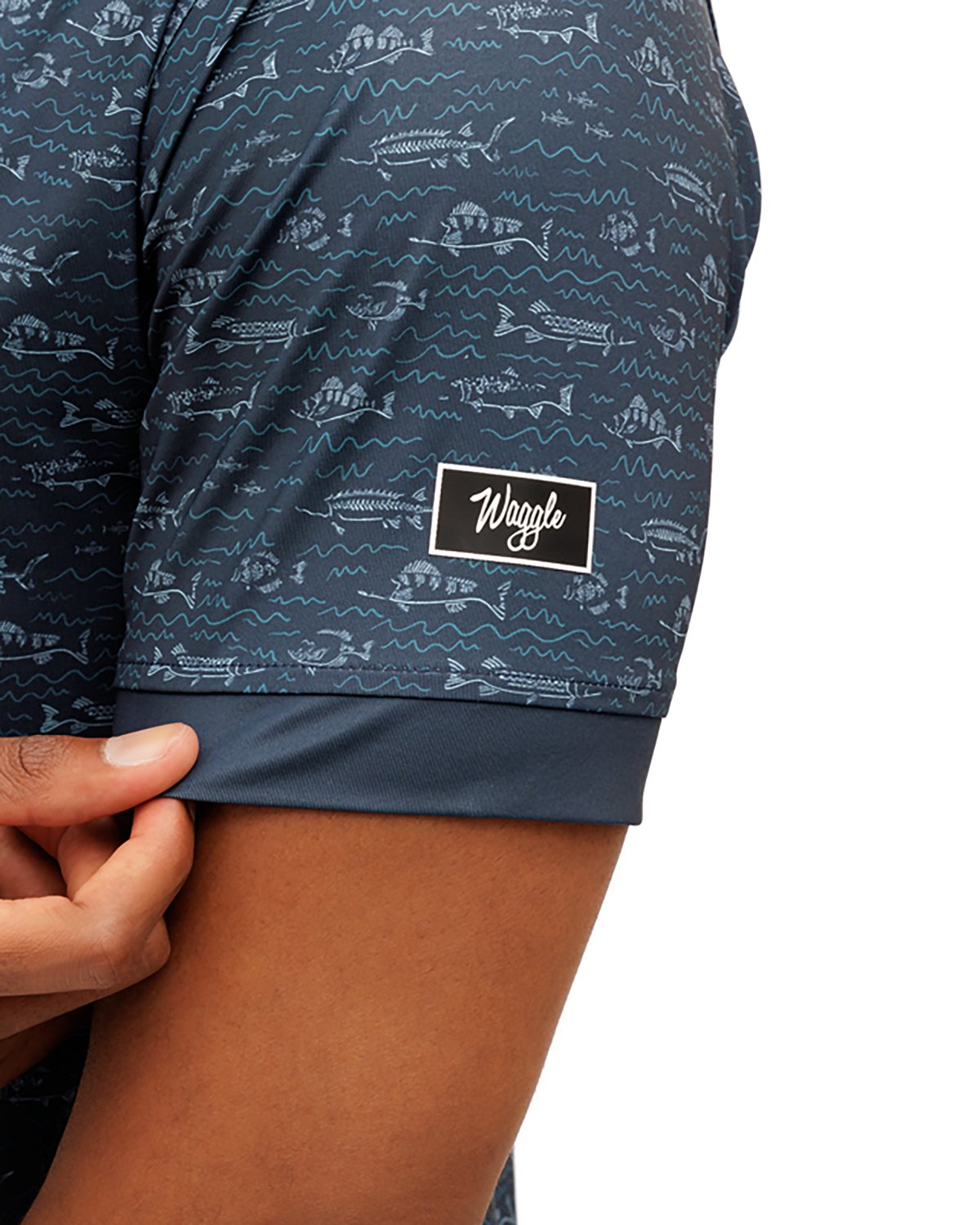 Waggle Men's Fish Finder Polo Shirt - view number 4