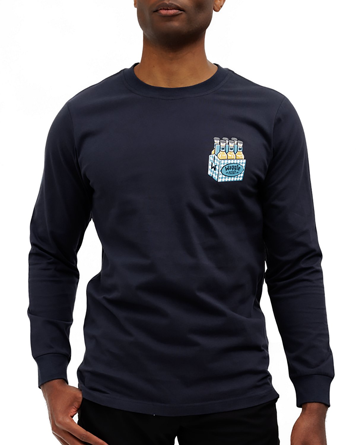 Waggle Men's Wagglefest Long Sleeve Graphic T-shirt - view number 2