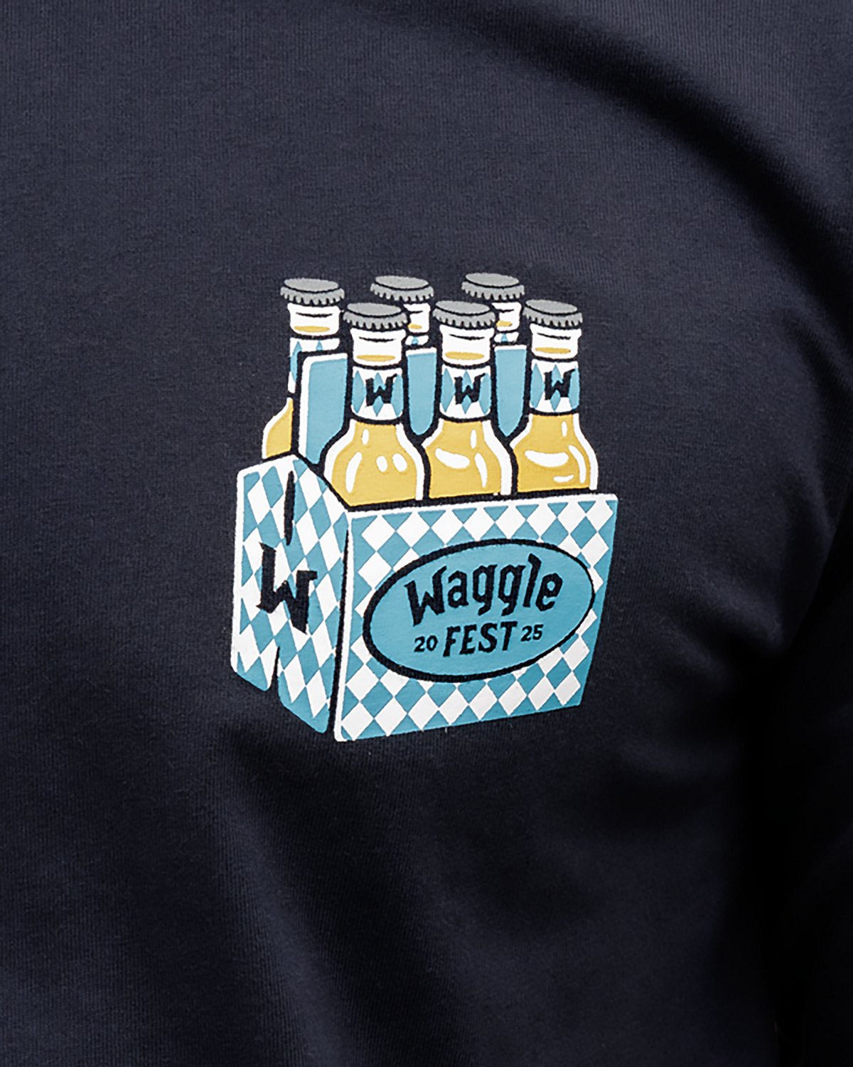 Waggle Men's Wagglefest Long Sleeve Graphic T-shirt - view number 4