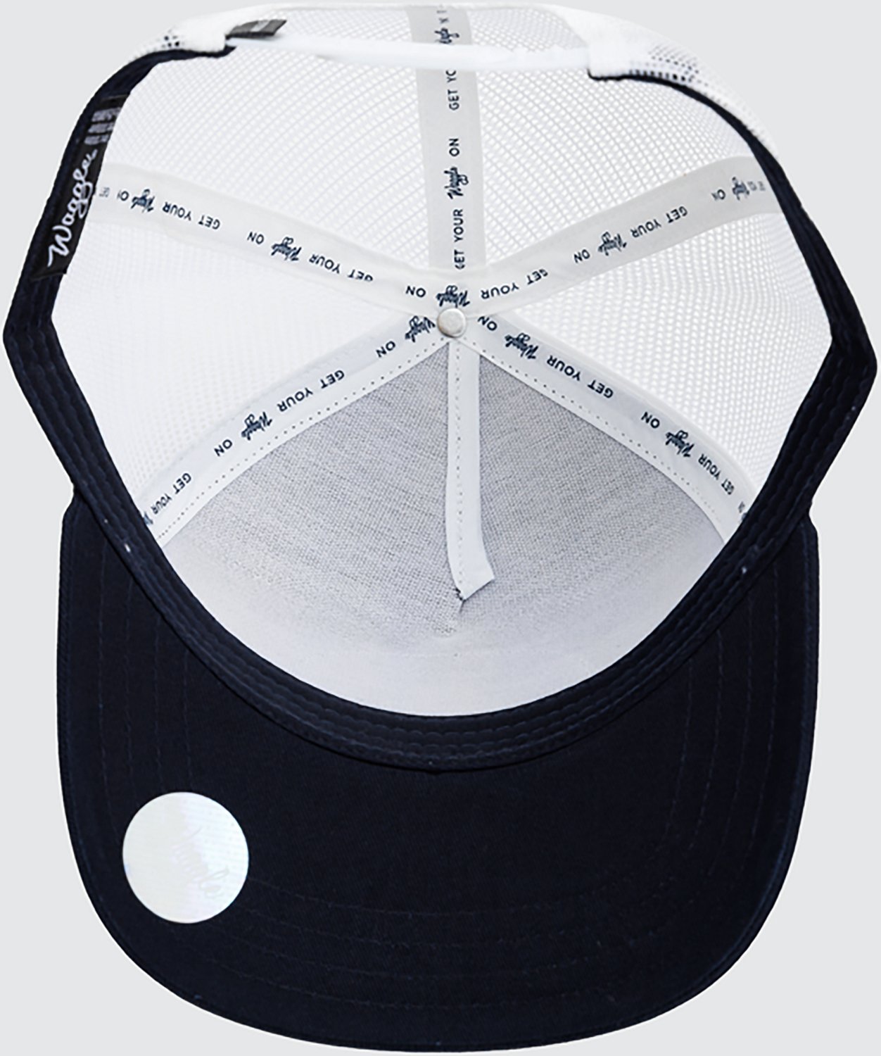 Waggle Men's Ice Fishing Tours Trucker Hat - view number 5