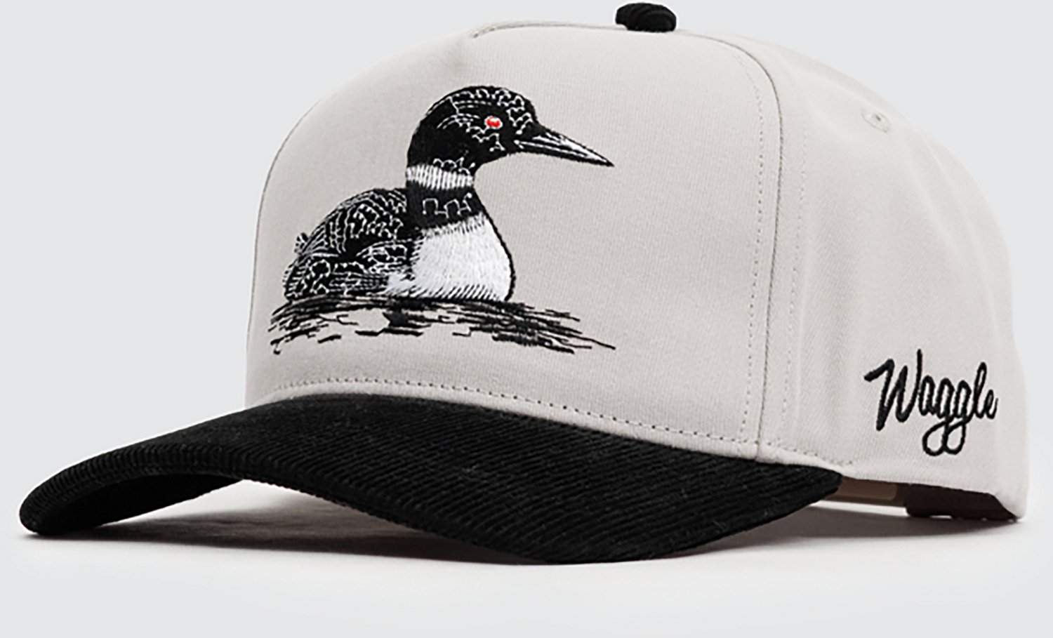 Waggle Men's Red Eye Corduroy Brim Hat - view number 2